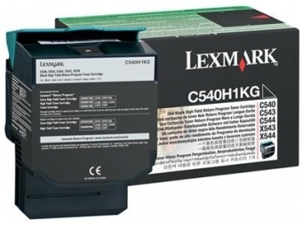 Lexmark 0C540H1KG Tonerová kazeta Black HC