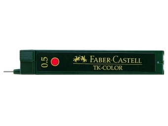 Faber-Castell 9085/R 0,5 tuha do mikroceruzky,červené