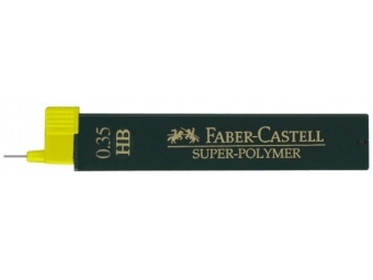 Faber-Castell Super-Polymer 9063 0,35 HB,tuha do mikroceruzky (bal=12ks)