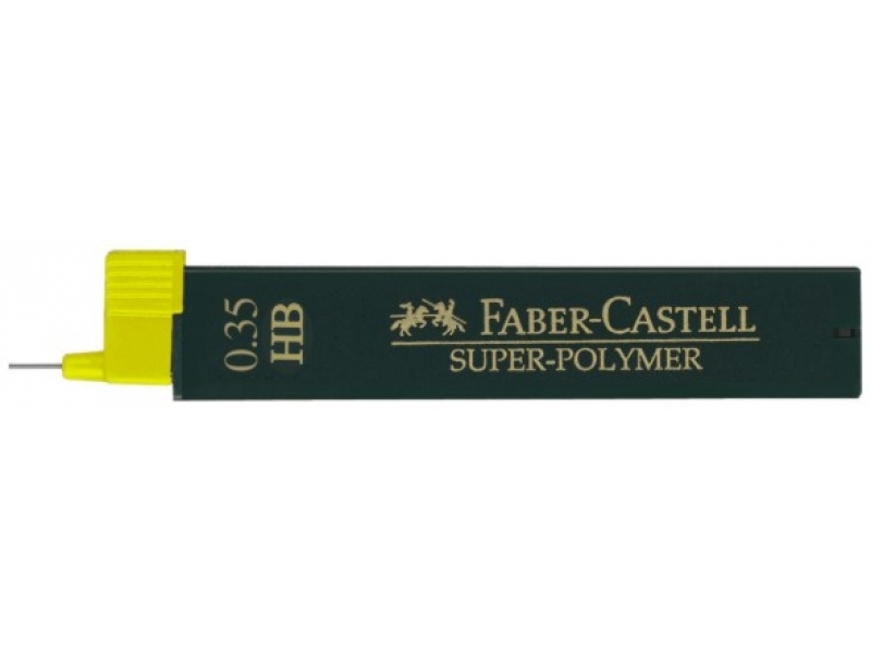 Faber-Castell Tuha Super-Polymer do mikroceruzky 9063 0,35 HB (bal=12ks)