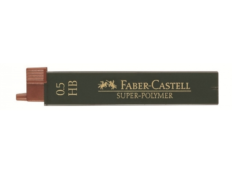 Faber-Castell Tuha Super-Polymer do mikroceruzky 0,5 HB (bal=12ks)