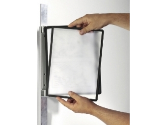 Durable Nástenný držiak VARIO s 5 panelmi