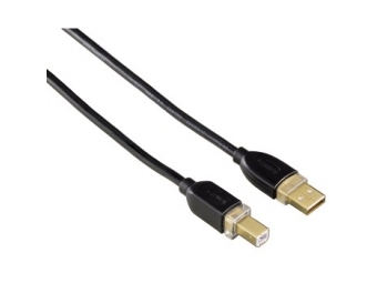 Hama 46771 USB 2.0 connection cable 1,8m bla