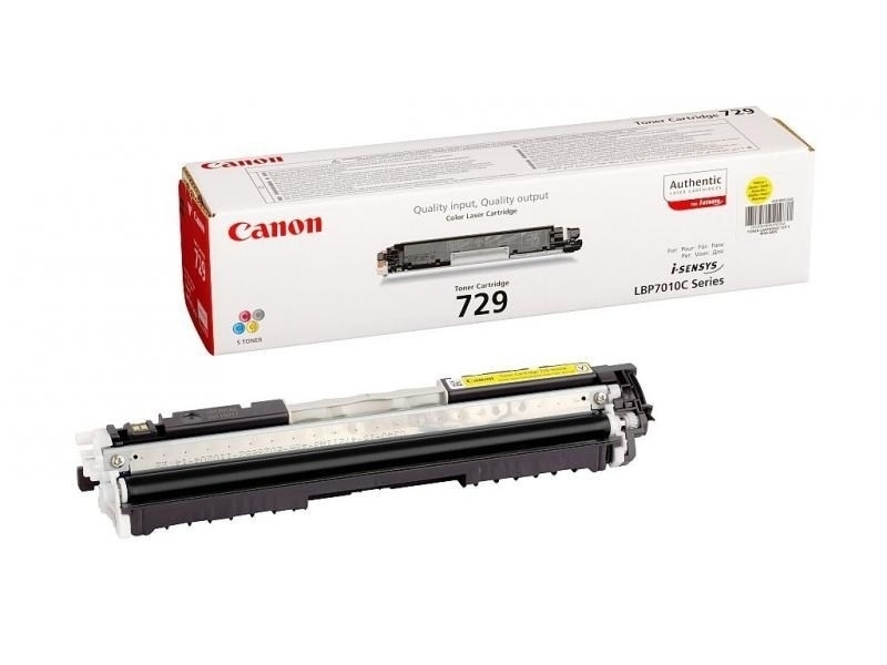 Canon 729Y Tonerová kazeta Yellow (4367B002) 