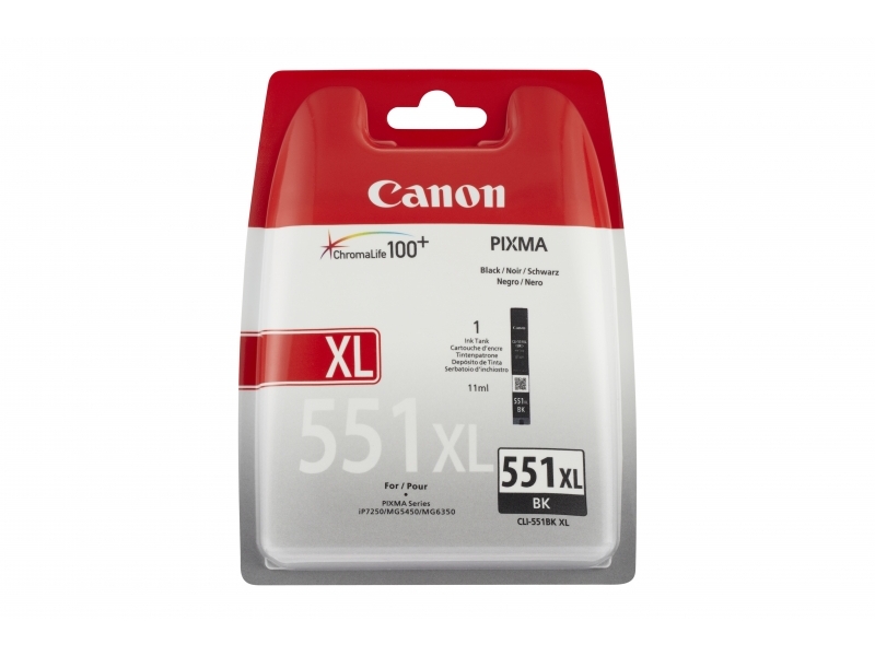 Canon CLI-551 Atramentová náplň Black XL