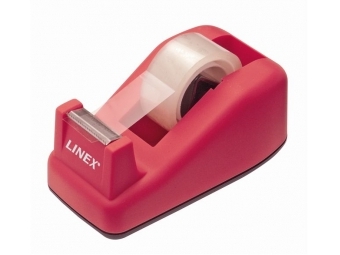 Linex TD100 odvíjač lepiacej pásky ružový