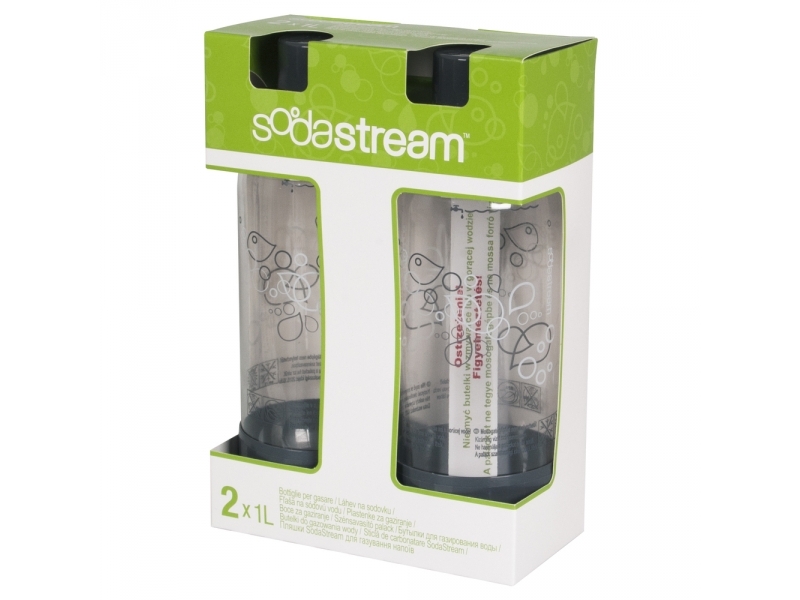 SodaStream fľaša Duo Pack 1l Grey