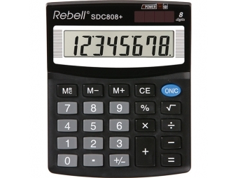 Rebell SDC 408/808+ stolná kalkulačka
