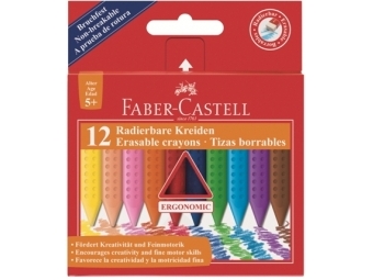 Faber-Castell Plastic Colour pastelky,sada 12ks