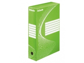 Esselte Archívny box 80mm zelená/biela