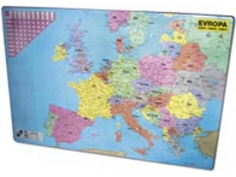 Podložka s mapou Európy 40x60cm