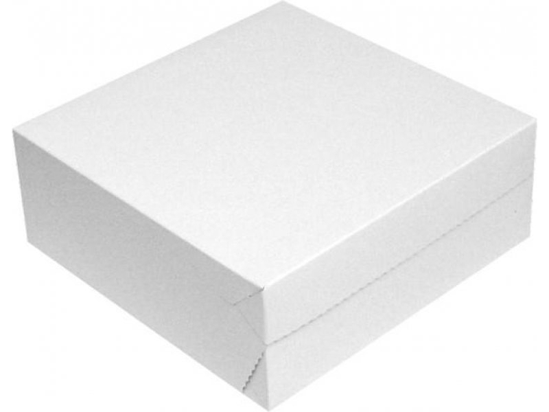 Krabica na zákusky papierová 25x25x10cm (bal=50ks)