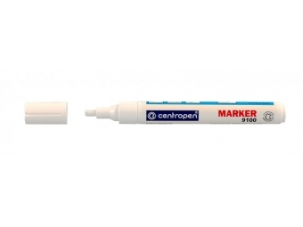Centropen 9100 PAINT MARKER lakový značkovač biely