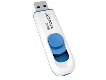 A-Data Classic C008 USB Flash Disk 32GB, USB 2.0 bielo-modrý