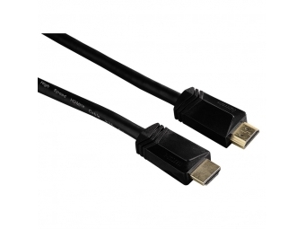 Hama 122105 HDMI kábel vidlica - vidlica, pozlátený, 3*, 3 m