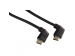 Hama 122116 HDMI kábel vidlica-vidlica, kolmé konektory, pozlátený, 3*, 3 m