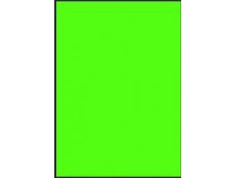 Agipa Etikety univerzálne 210x297mm/A4, fluorescenčné zelené (bal=100hár)