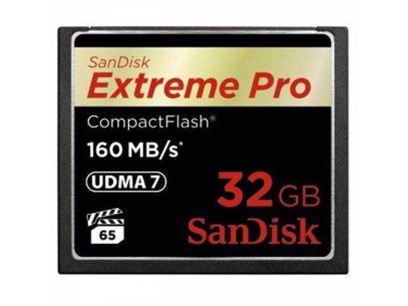 SanDisk Compact Flash CF 32GB Extreme PRO 160MB/s UDMA7