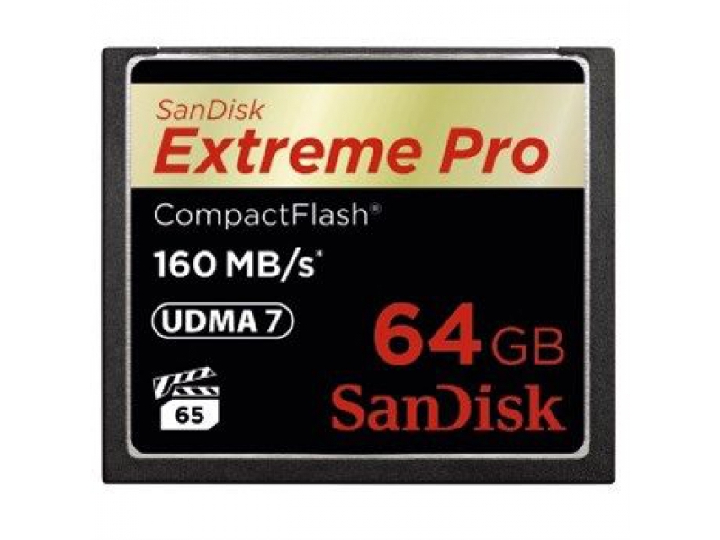 SanDisk Compact Flash CF 64GB Extreme PRO 160MB/s UDMA7