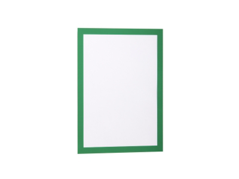 Durable Panel samolepiaci informačný A4 DURAFRAME zelený (bal=2ks)