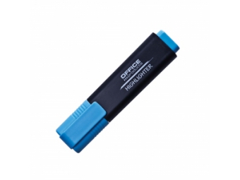 Office Products zvýrazňovač 1-5mm modrý