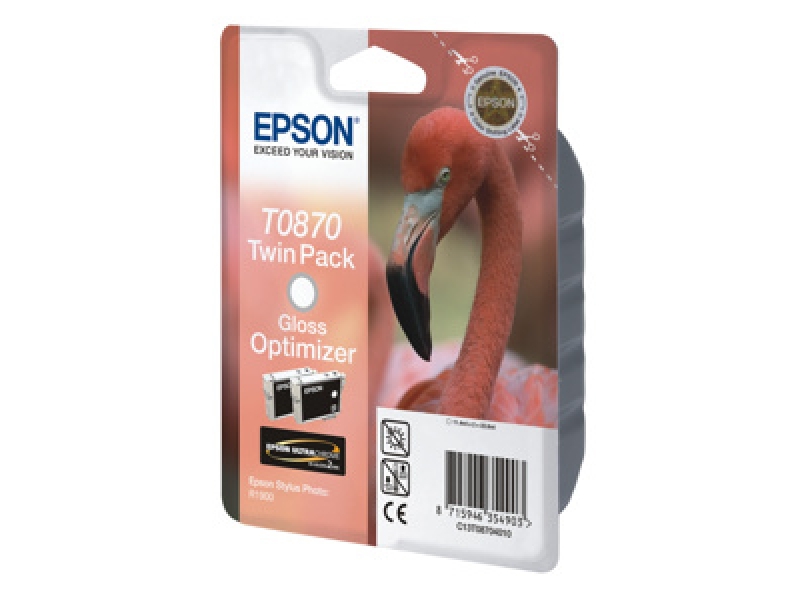 Epson T0870 Atramentová náplň Gloss Optimizer