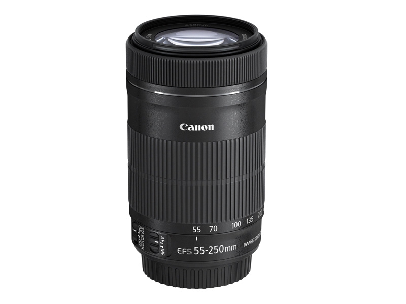 Canon EF-S 55-250mm f/4-5,6 IS STM + Slnečná clona ET-63