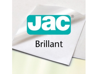 Etikety JAC Brilliant A3, biele, lesklé, split, interiérové