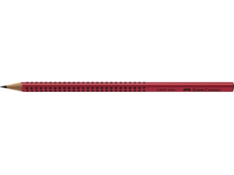 Faber-Castell Grip 2001 B, ceruzka červená