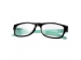 Hama 96262 Filtral okuliare na čítanie, plastové, čierne/tyrkysové, +1,5 dpt
