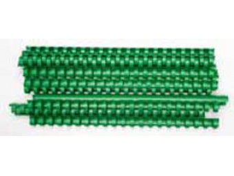 Plast.hrebeň 14mm/81-100l zelený (bal=100ks)
