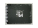 Hama Album klasický špirálový FINE ART 24x17 cm, 50 strán, šedý, biele listy