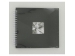 Hama Album klasický špirálový FINE ART 28x24 cm, 50 strán, šedý, biele listy