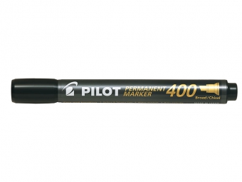 Pilot 400 Permanentný popisovač 1-4mm čierny