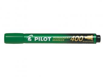 Pilot 400 Permanentný popisovač 1-4mm zelený