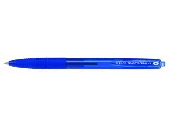 Pilot SuperGrip-G, 07, guľôčkove pero výsuvné, modré
