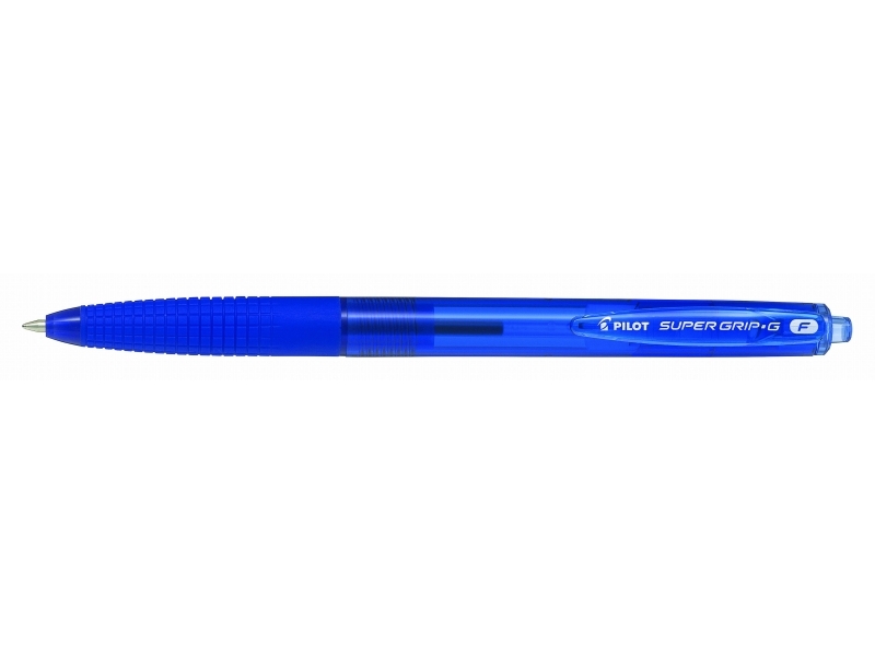 Pilot Pero guličkové Super Grip-G, 0,7mm, výsuvné, modré