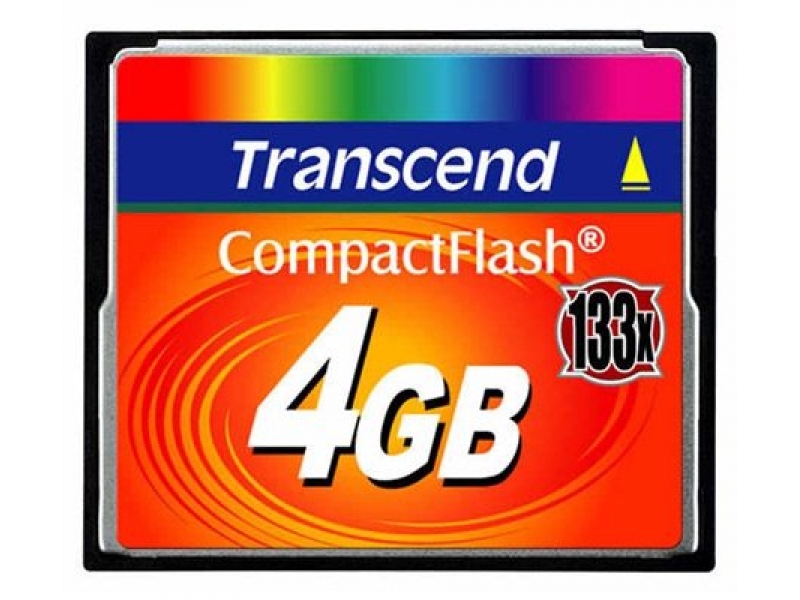 Transcend CompactFlash 4GB 133X (MLC)