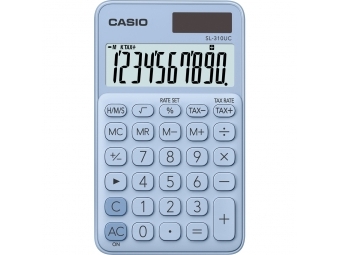 Casio SL 310 UC svetlomodrá vrecková kalkulačka