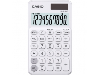 Casio SL 310 UC biela vrecková kalkulačka