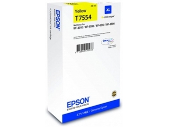 Epson T7554 Atramentová náplň Yellow XL