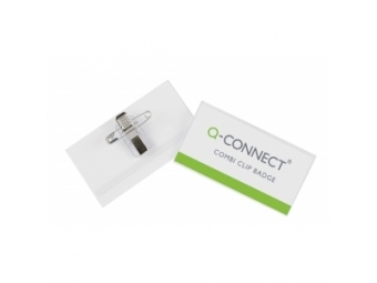 Q-Connect Visačka so štipcom+špendlík 75x40mm (bal=50ks)