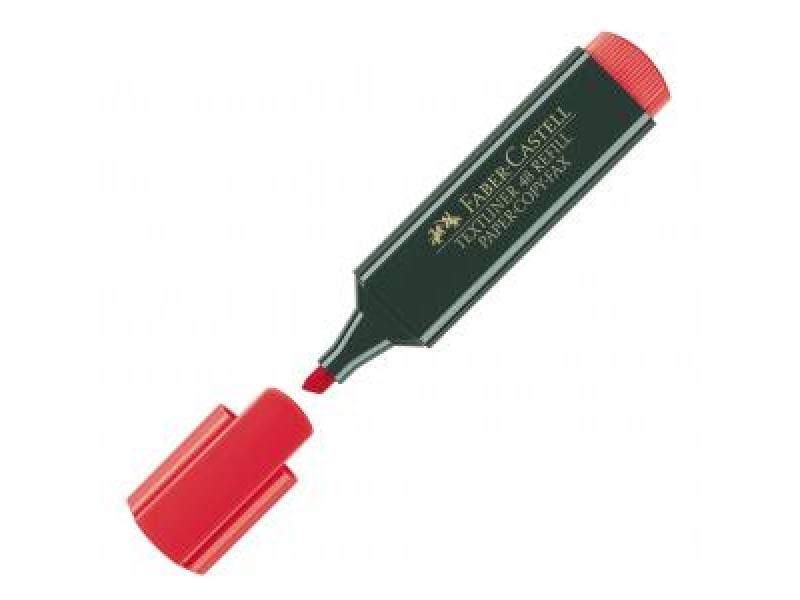 Faber-Castell Zvýrazňovač Textliner 1548 1-5mm červený
