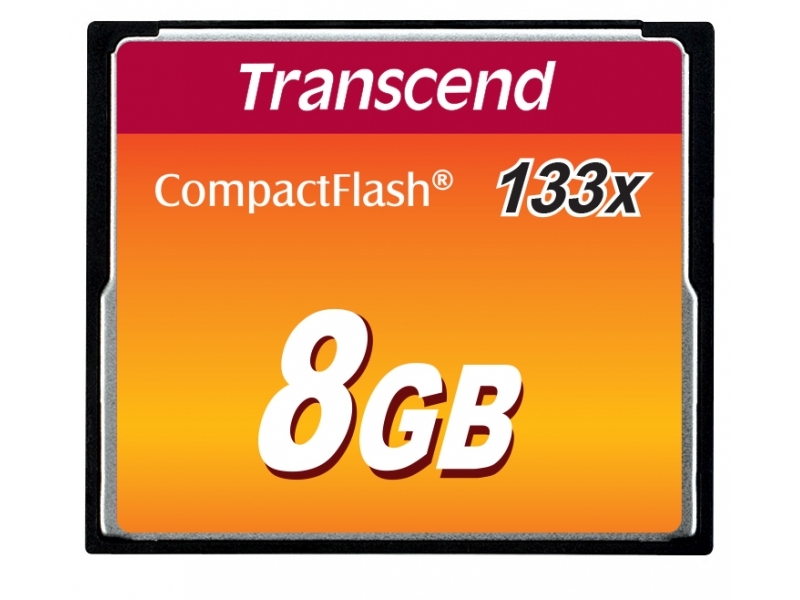 Transcend CompactFlash 8GB 133X (MLC)