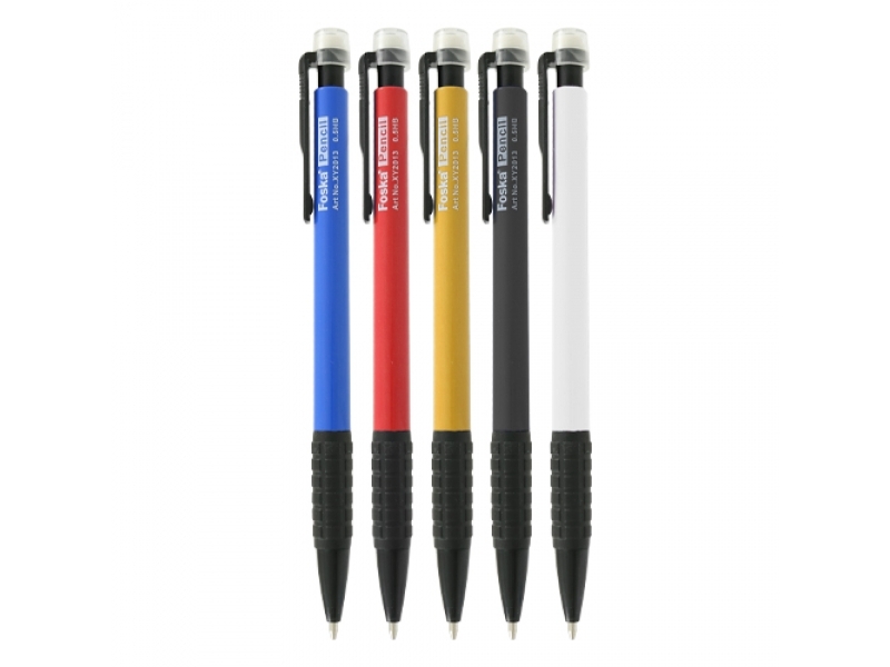 JUNIOR Ceruzka automatická - pentelka Foska  (0,5 HB), mix farieb
