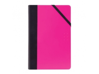 MILAN Zápisník linajkový 21x14 cm ružový