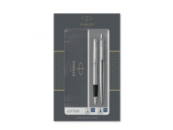 Parker JOTTER STAINLESS STEEL CT gul.pero + pln.pero