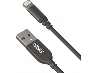 Yenkee YCU 611 BK USB 2.0 kábel synchronizačný a nabíjací USB A - certifikovaný Lightning, dĺžka 1 m
