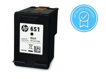 HP 651 Atramentová kazeta Black (C2P10AE)