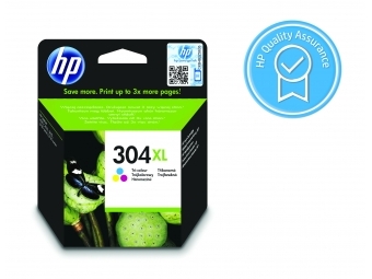HP 304XL Atramentová kazeta Color (N9K07AE)